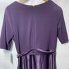 Alex Evenings Women's Short Sleeve Ballgown Evening Formal Dress V-neck Size 12P