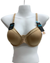 Bali DF3439 Women's One Smooth U Ultra Neckline Underwire Bra Nude Size 34C