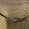 JOHN VARVATOS Linen Faded Peace Symbol Graphic Tee Shirt Mens Short Sleeve Small