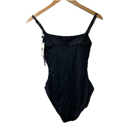 La Blanca Women's Standard Island Goddess Lingerie One Piece Swimsuit, Black, 6