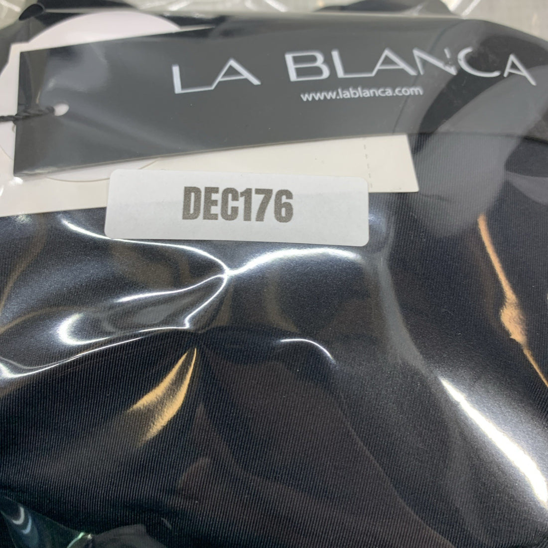 La Blanca Women's Standard Island Goddess Lingerie One Piece Swimsuit, Black, 6