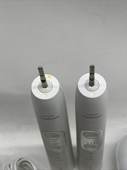 Philips Sonicare ProtectiveClean 6100 Rechargeable Toothbrush 2-Pack - NO HEADS