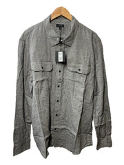 Joe's Jeans Mens Button-up Long Sleeve Shirt Collared Neck with Pocket Size XXL