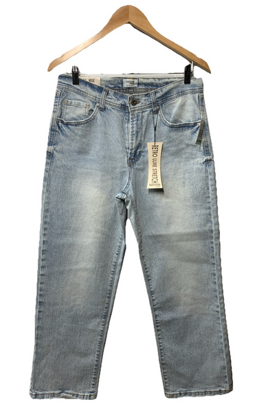 kensie Jeans Women's The Mila Retro Luxe High-Rise Relaxed Straight Pants 8/29