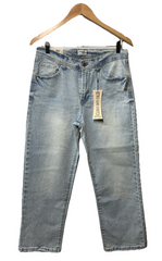 kensie Jeans Women's The Mila Retro Luxe High-Rise Relaxed Straight Pants 8/29