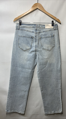 kensie Jeans Women's The Mila Retro Luxe High-Rise Relaxed Straight Pants 8/29
