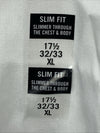 Tommy Hilfiger Men's Dress Shirt Slim Fit Non Iron Solid - Size XL Long Sleeve