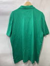 Nautica Men's Classic Fit Rugby Chest-Stripe Polo XL Collared Green Short Sleeve