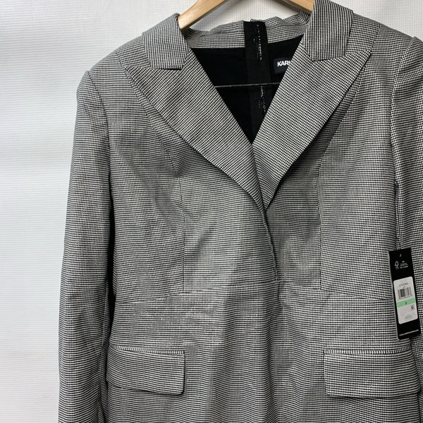 Karl Lagerfeld Paris Women's Blazer Dress Long Sleeve with Pockets - Size 8
