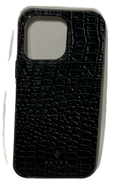 BURGA Phone Cover Case Compatible with iPhone 14 PRO MAX - Hybrid 2-Layer Black