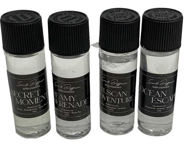 Hotel Diffuser Starter Kit Waterless Essential Oil Diffuser - 800Sq Ft Coverage