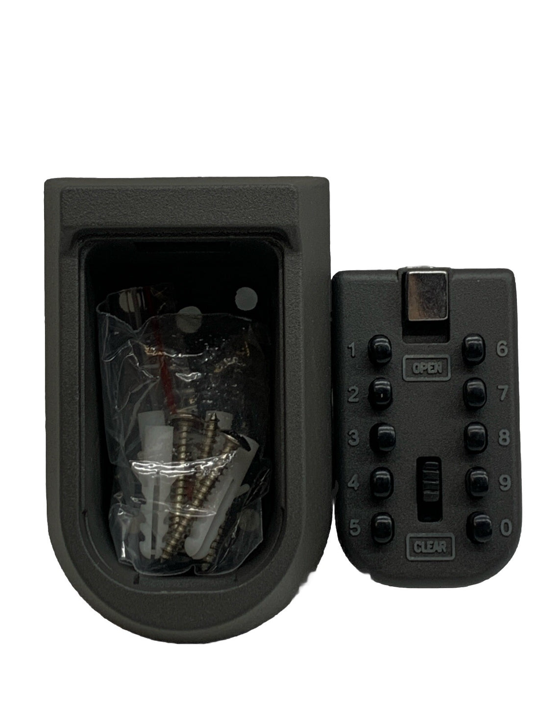 Mini Wall Mount Key Mini Small Safe Approx 2" X 4" Storage For Indoor & Outdoor