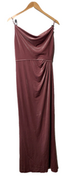 Adrianna Papell Cowl Neck Gown Special Occasion Dress Party Elegant Party Size 4