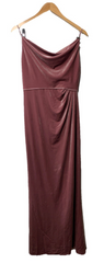 Adrianna Papell Cowl Neck Gown Special Occasion Dress Party Elegant Party Size 4