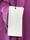 Equipment Women's Slim Signature Long Sleeve Top in Willowherb Size S Collared