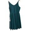 Dress The Population Alicia Mixed-Media Midi Dress V-neck Sleeveless Size XL