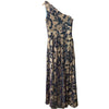 Betsy & Adam Women's One-Shoulder Elegant Cocktail Gown Dress Sleeveless Size 8
