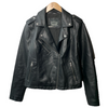 Levi's Ladies' Black Long Sleeve Size Medium Motorcycle Ride Jacket with Pockets