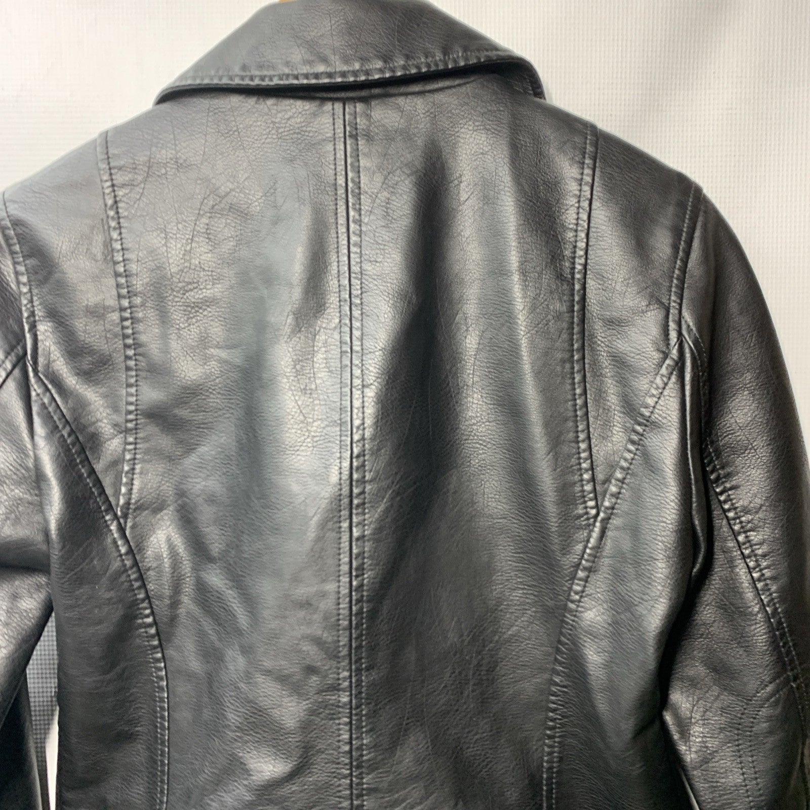 Levi's Ladies' Black Long Sleeve Size Medium Motorcycle Ride Jacket with Pockets