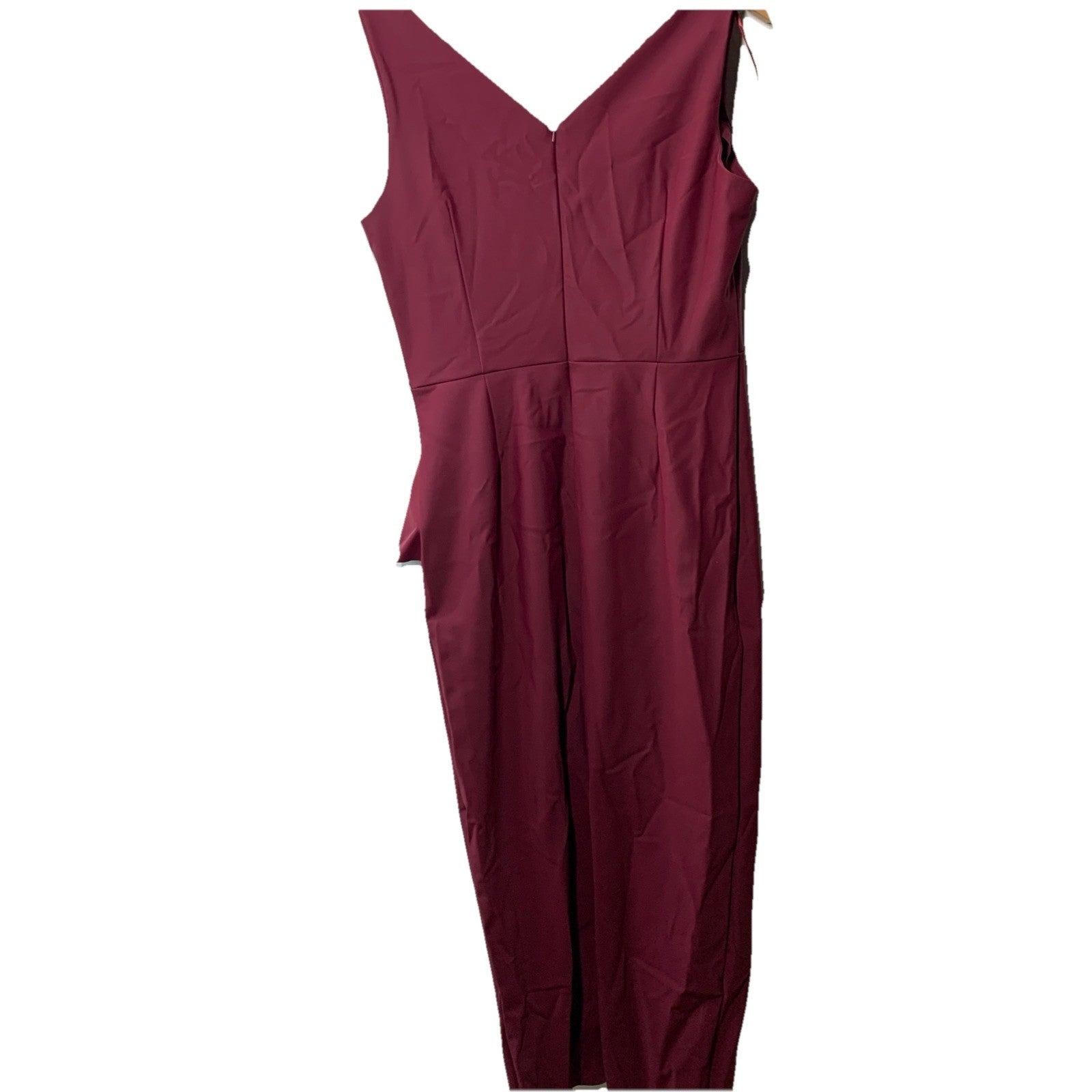 Alex Evenings Sleeveless V-Neck Gown Dress Sleeveless Party Cocktail Size 14