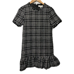 LIKELY Women's Demre Mini Dress Tweed Short Sleeve Cocktail Party Night Size 0
