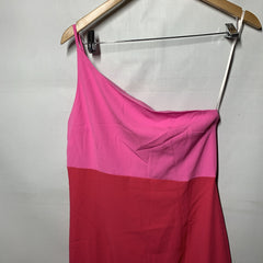 Petal and Pup Two-Toned Xiomar One-Shoulder Midi Party Dress Size 8 Sleevelesss