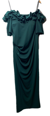 Xscape Women's Long Off The Shoulder Scuba Crepe Dress Cocktail Party - Size 18W