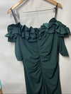 Xscape Women's Long Off The Shoulder Scuba Crepe Dress Cocktail Party - Size 18W
