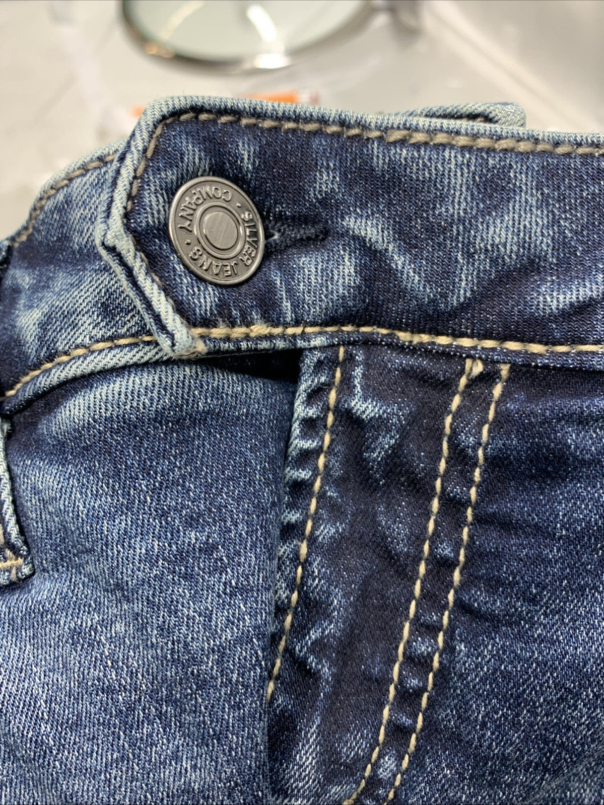 Silver Jeans Womens Tuesday Universal Fit Low Rise Jean Pant with Pocket 33x33