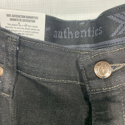 Wrangler Authentics Men Comfort Flex Waist Jean Black 34x34 Long Pants 10ZM3CSDD