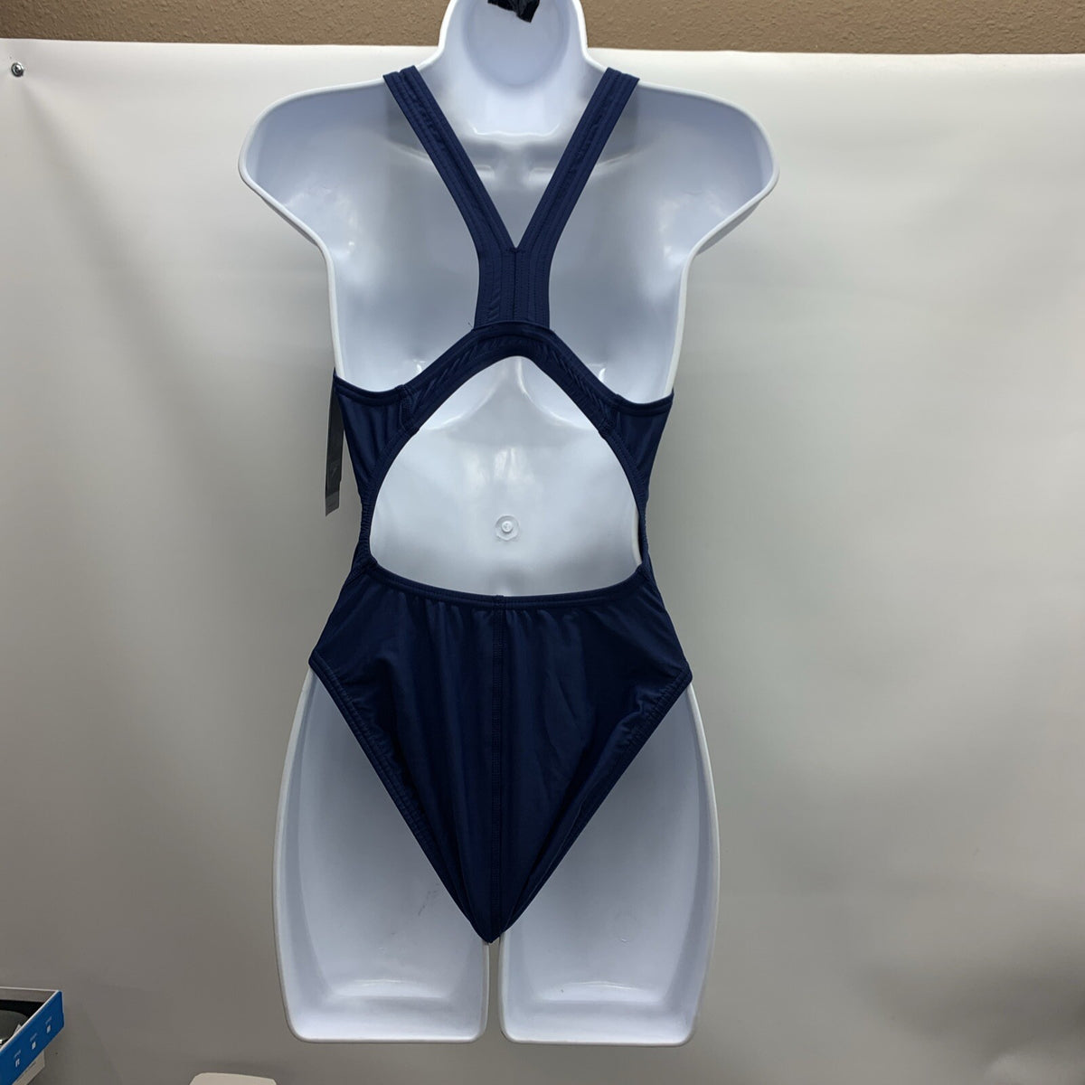 Speedo Women's ProLT Super Pro Solid One Piece Swimsuit Navy Blue Size 10/36