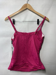La Blanca Lingerie Strap Tankini Swimsuit Top Size 8 Swimwear LB3ZZ69 Pull On