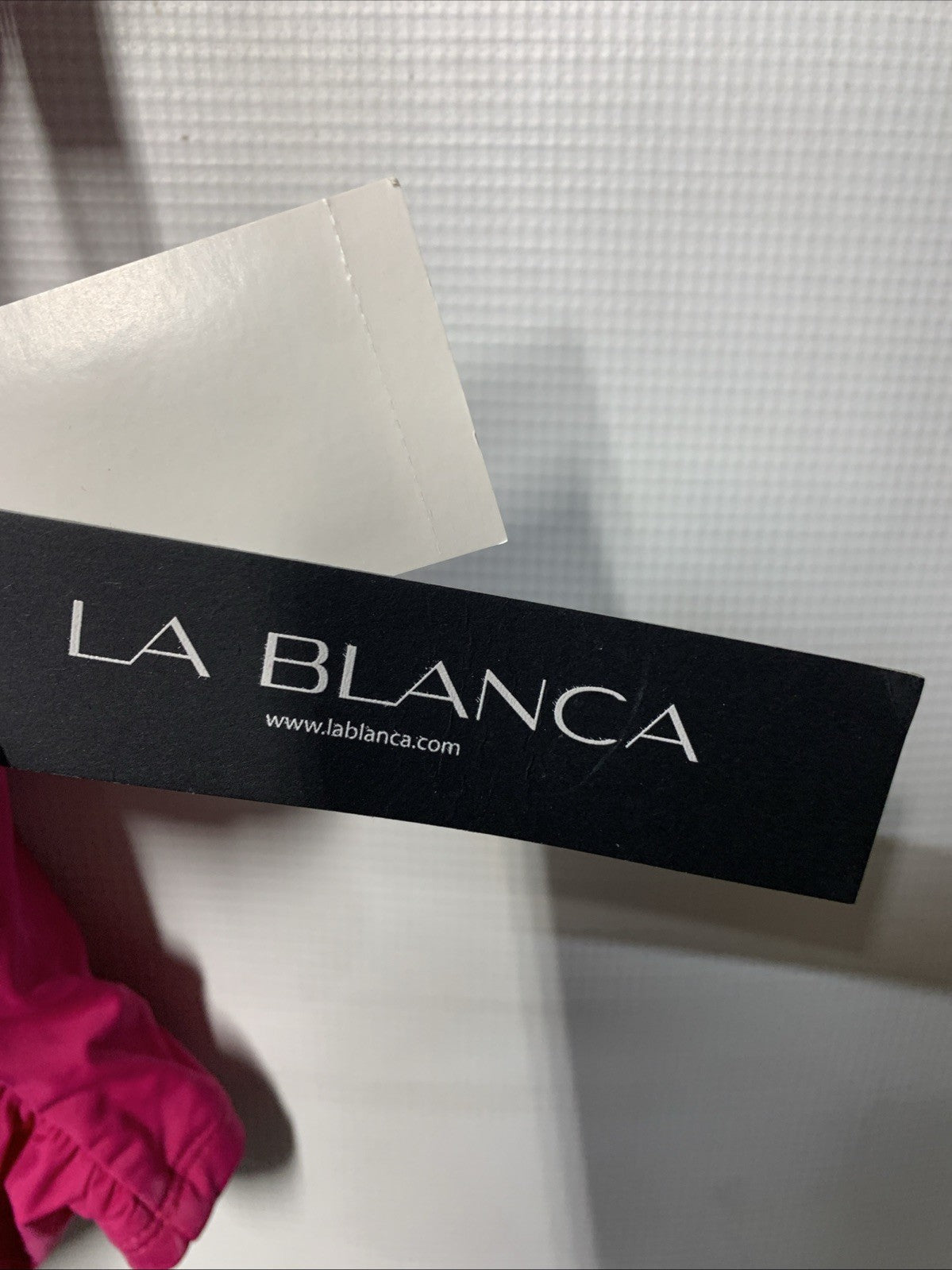 La Blanca Lingerie Strap Tankini Swimsuit Top Size 8 Swimwear LB3ZZ69 Pull On