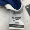 New Speedo Women Solid Flyback Training SwimSuit Size 12/38 Navy Blue Endurance+