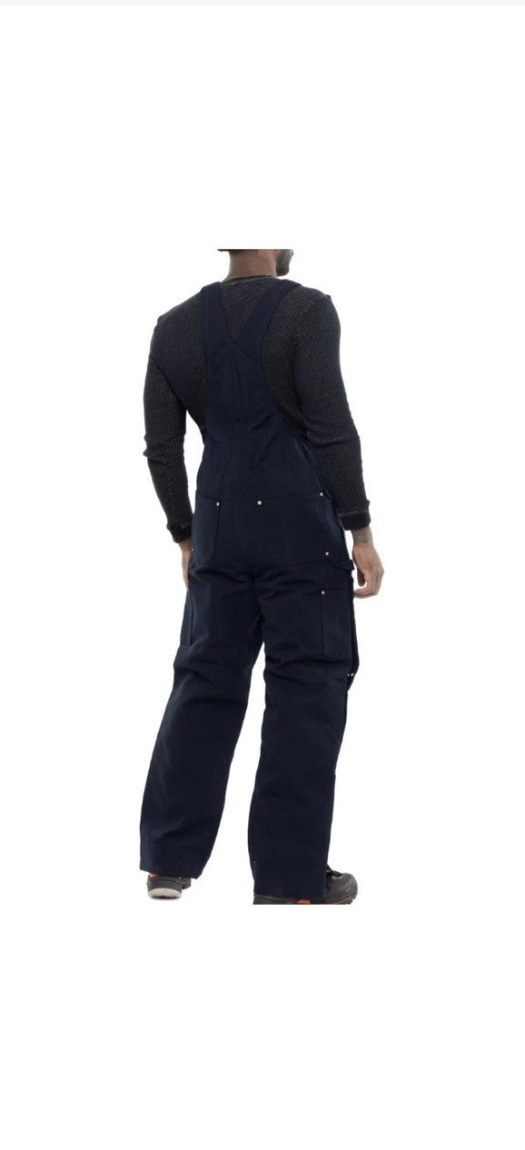 Carhartt Men's Loose Fit Washed Duck Insulated Bib Overall 2XL Shirt Workwear