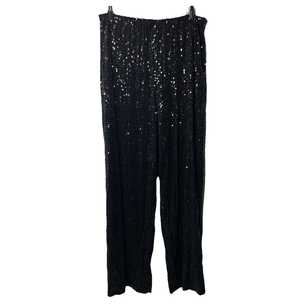 Alex Evenings Women's Straight Leg Dress Long Pant Sequin Elegant Size Large