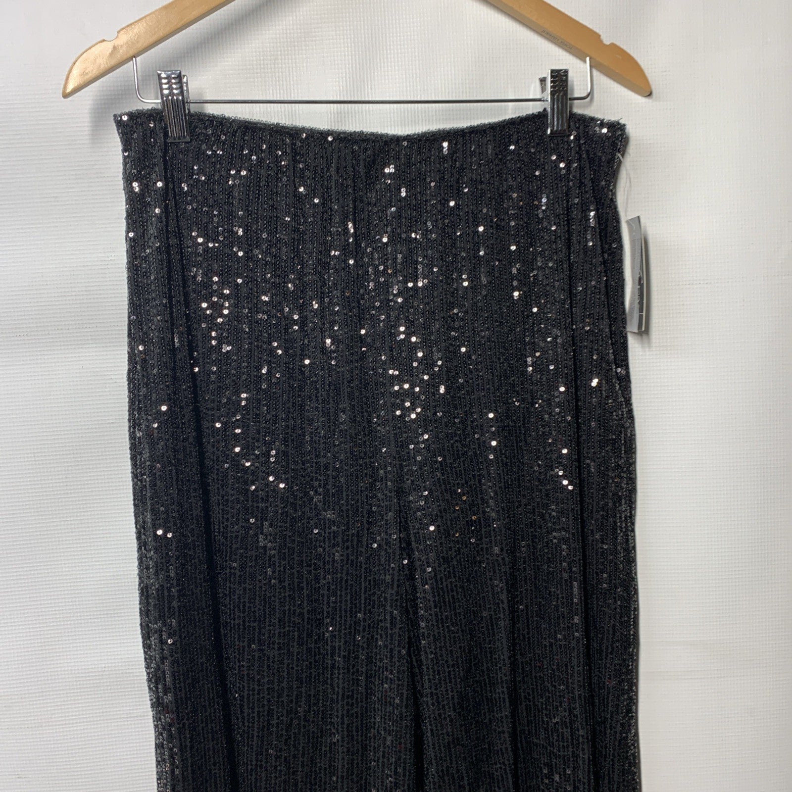 Alex Evenings Women's Straight Leg Dress Long Pant Sequin Elegant Size Large
