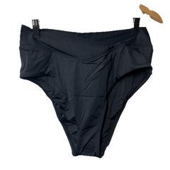 La Blanca Women's Black Island Goddess High Waist Bikini Bottoms LB2IG99 Size 10