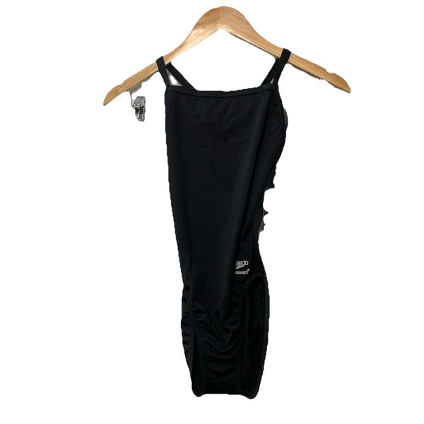 Speedo Endurance Swimsuit Training Suit Flyback Size 26 Women Racerback Swimwear