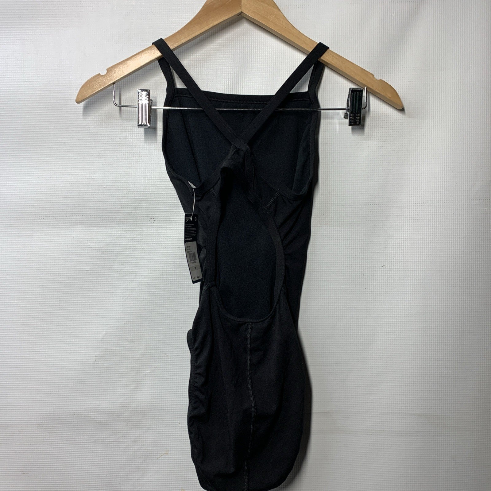 Speedo Endurance Swimsuit Training Suit Flyback Size 26 Women Racerback Swimwear