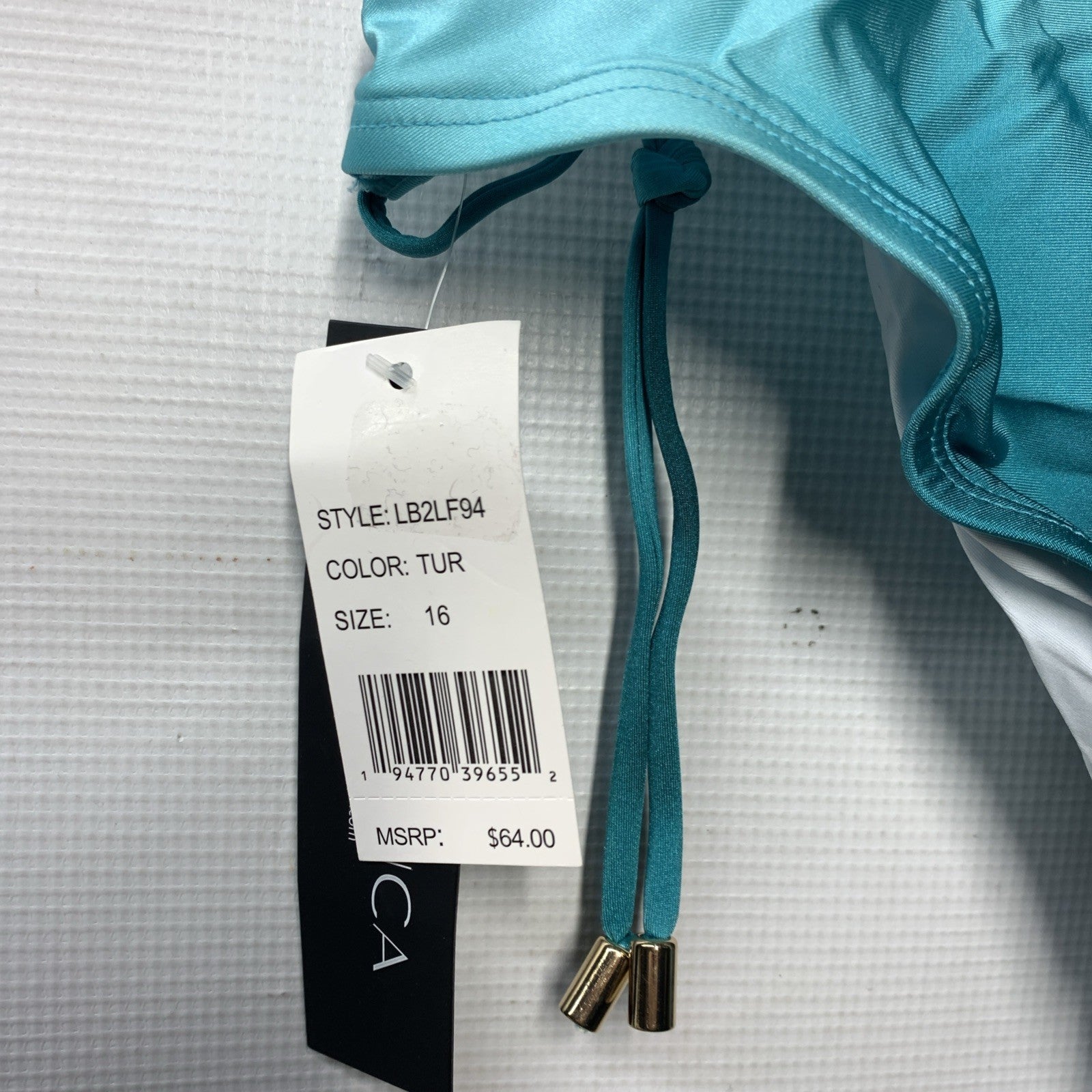 La Blanca Side Loop Hipster Bikini Swimsuit Bottom Size 16 Swimwear Underwear