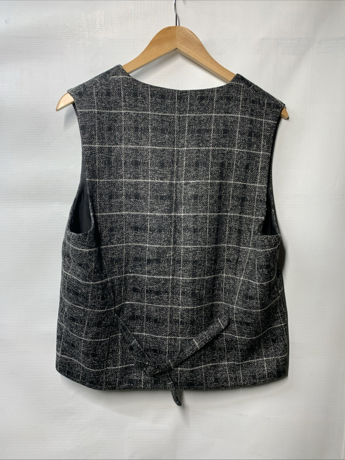 CloudStyle Plaid Men Tweed Blazer Vintage Checkered Prom Suit Size XL - 3 Piece