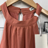 Grace Karin Pink Sleeveless Halter Dress Women's Large, Flowy  Long Ruffle Small