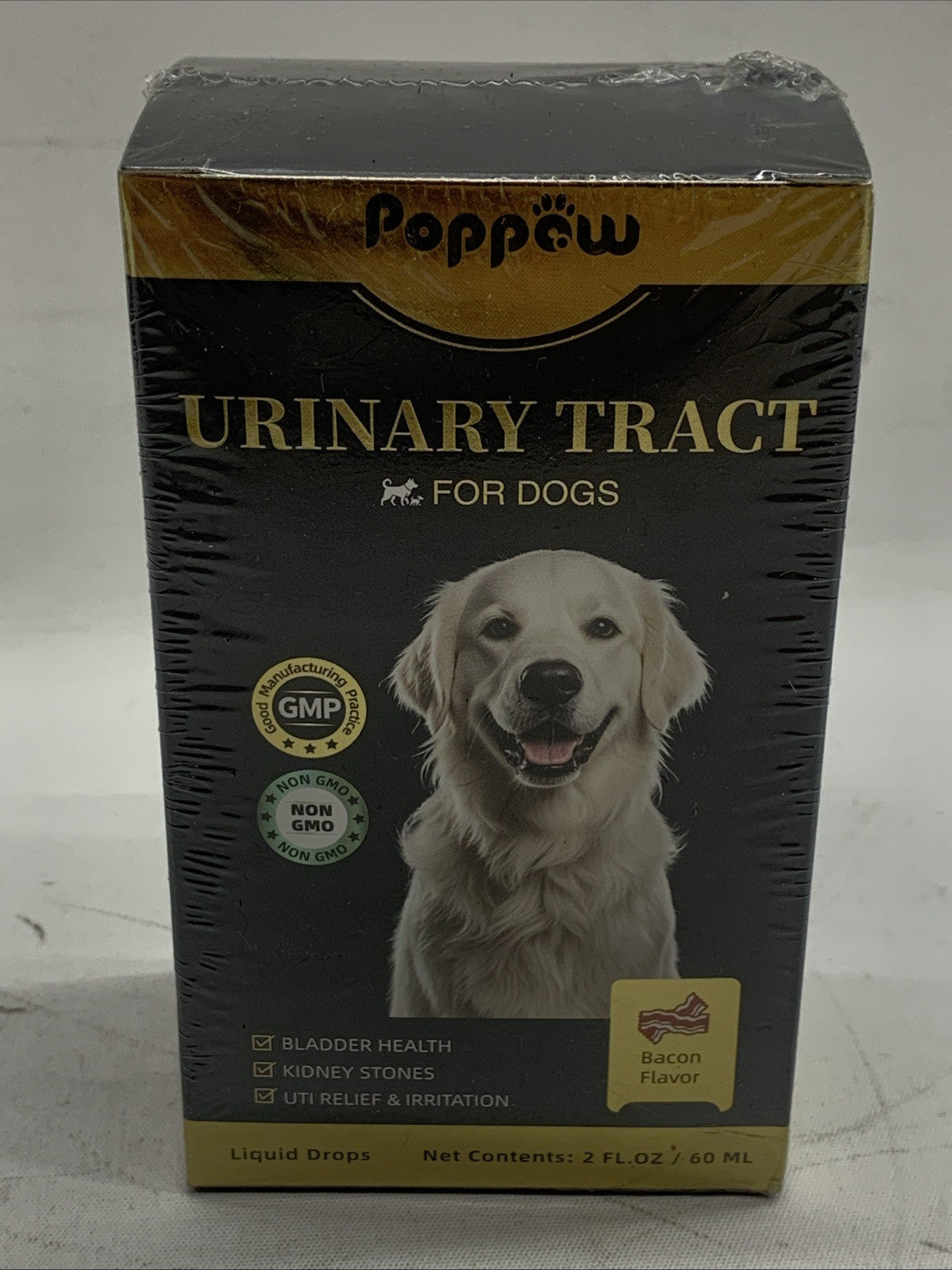 Poppow Urinary Tract For Dogs Liquid Drops 2 Fl Oz/60mL  Liquid Drops - 2 Pack