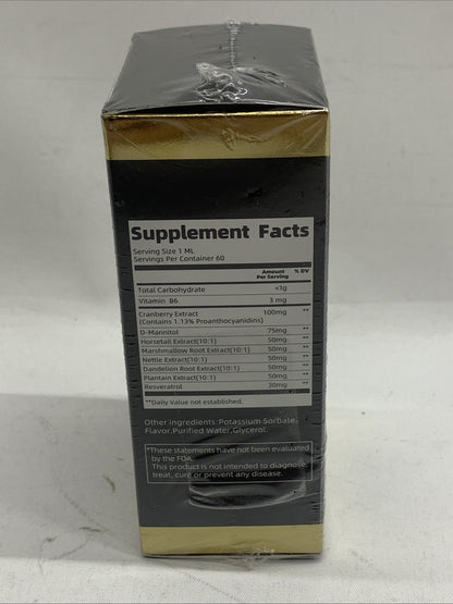Poppow Urinary Tract For Dogs Liquid Drops 2 Fl Oz/60mL  Liquid Drops - 2 Pack