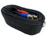 Genuine OEM Lorex Premium 4k Rg59/Power BNC Cable 60 Feet Siamese Cable Black