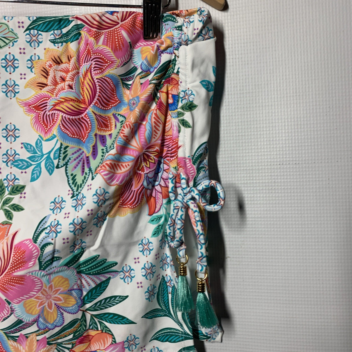 La Blanca LB5SW92 Island Goddess Tunnel Skirted Swim Bottom Size 10 Swimwear