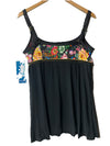 Great Lengths Women's Blossom Beach Empire Princess Seam Swim Dress Suit Size 14