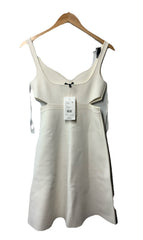Theory Women's Cut Out Flare Dress M1016734 Compact Size Small White Sleeveless