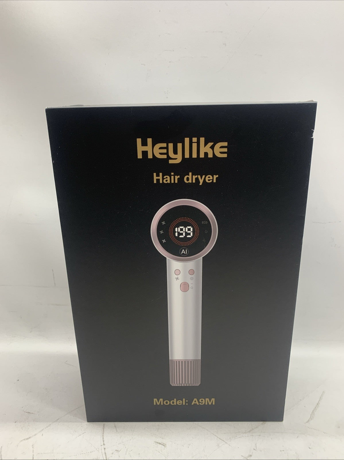 Heylike Hair Dryer A9M 110000 RPM BLDC Motor LED Digital Display 120V 1400W